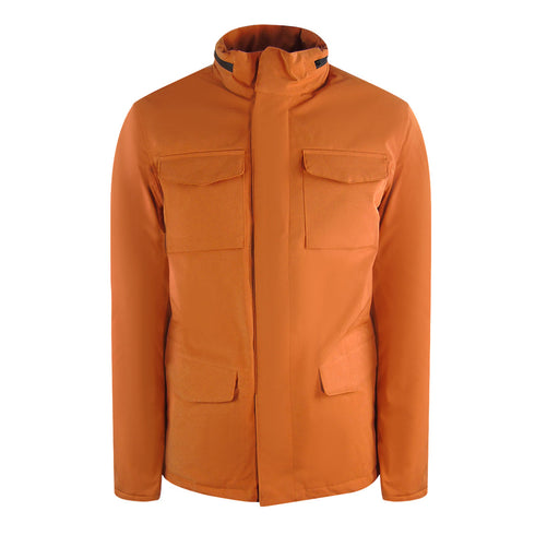 Aquascutum Active Field Jacket Rust Jk002 23 Orange Jacket Male